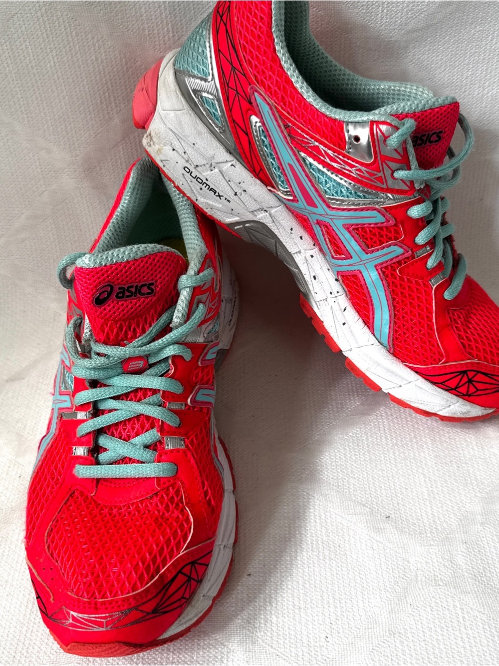 ASICS GT-1000 Women's Size 7.5 Pink Blue Running Shoes T4K8N